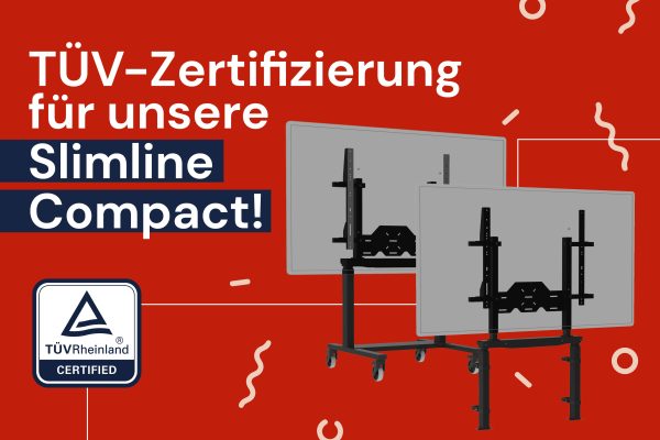 TÜV-Zertifizierung für unsere Slimline Compact!