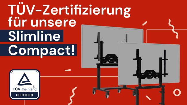 TÜV-Zertifizierung für unsere Slimline Compact!