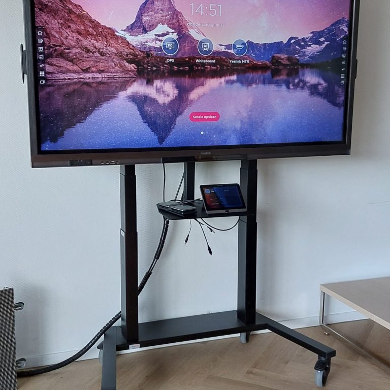 ergoxs-ergoframe-motion-dual-column-mobile-lift-tv-trolley-eff5251z-laptopshelf-efflap003z