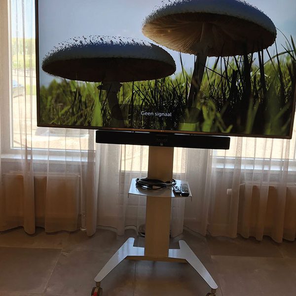 ergoxs-flexline-active-lite-rollgestell-trs18av44-laptopablage-lapa1-soundbarmount-sbmb1-projekt2