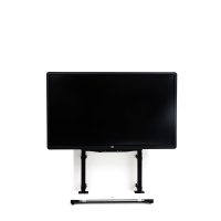 ergoxs-slimline-compact-wall-doppelsaeulen-wand-boden-lift-vorderansicht-cw2232b-wandhalterung-niedrig