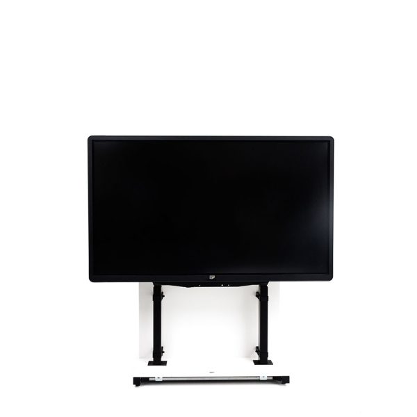 ergoxs-slimline-compact-wall-doppelsaeulen-wand-boden-lift-vorderansicht-cw2232b-wandhalterung-niedrig